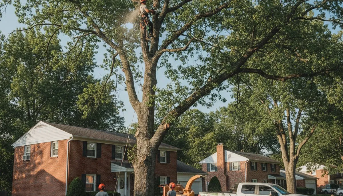Professional tree removal service in Easton PA by expert arborists at eastontreeservice.com