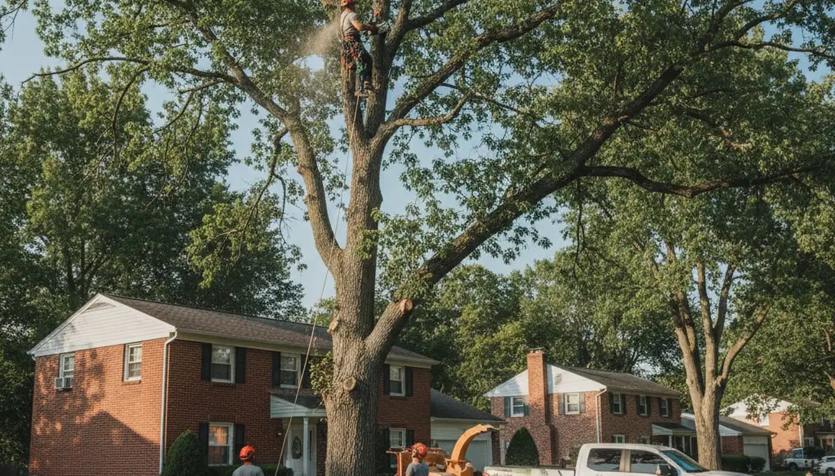 Professional tree removal service in Easton PA by expert arborists at eastontreeservice.com