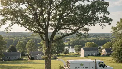 Professional tree removal service in Easton, PA by certified arborists at Easton Tree Service